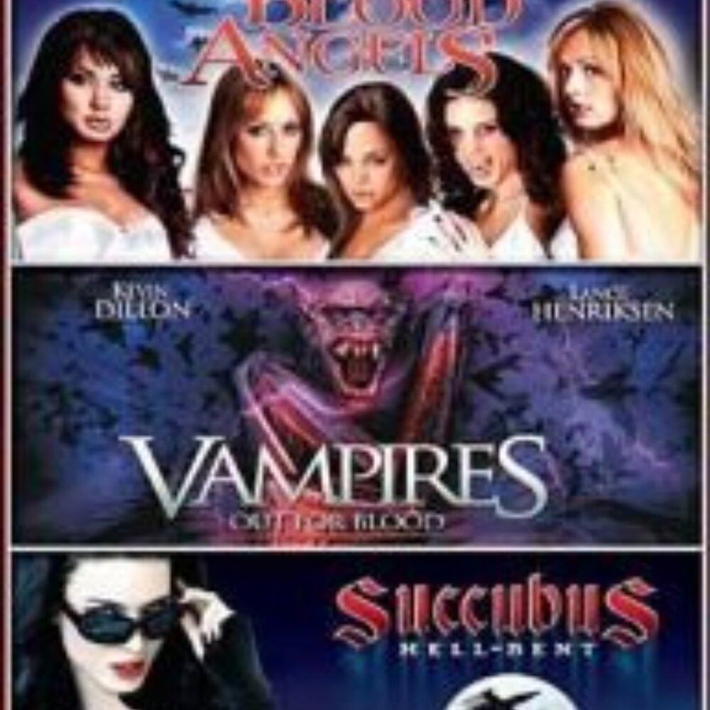 Blood Angels Vampires Out For Blood Succubus HellBent Triple Feature DVD R Rated